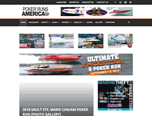 Tablet Screenshot of pokerrunsamerica.com
